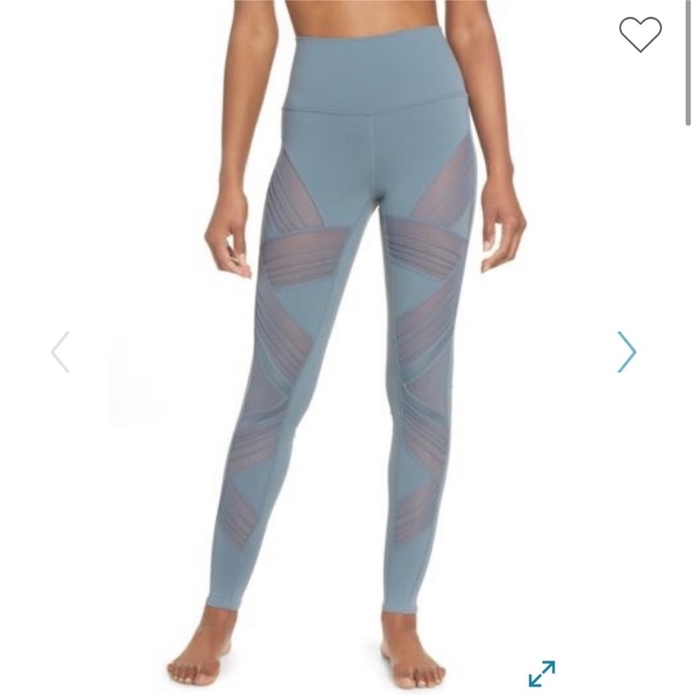 ALO Yoga High-Waist Ultimate Mesh Legging sz L
